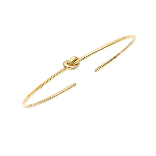 Royal Chain 14K Amore Love Knot Bangle BG8234