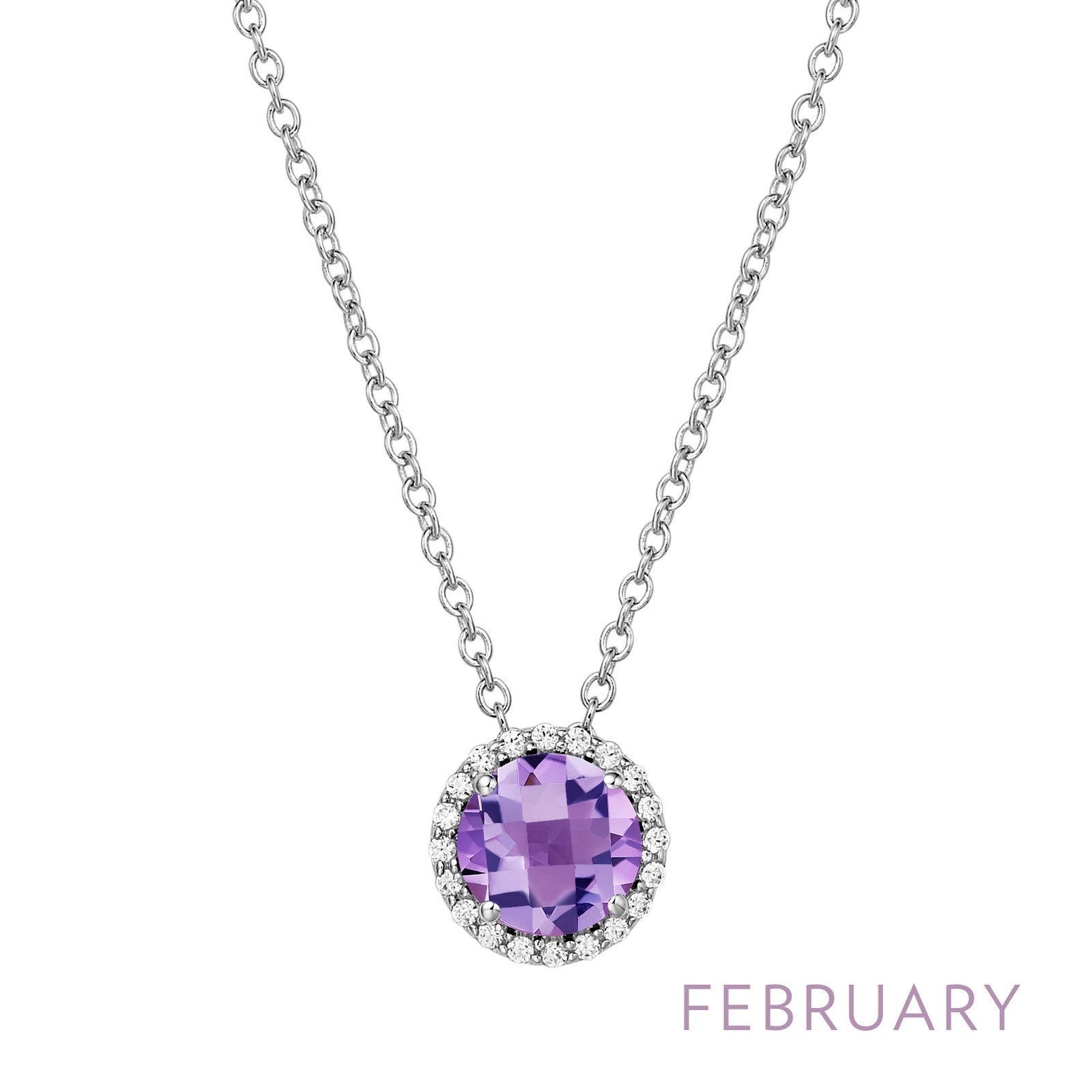 LAFONN September Birthstone Necklace BN001SAP18