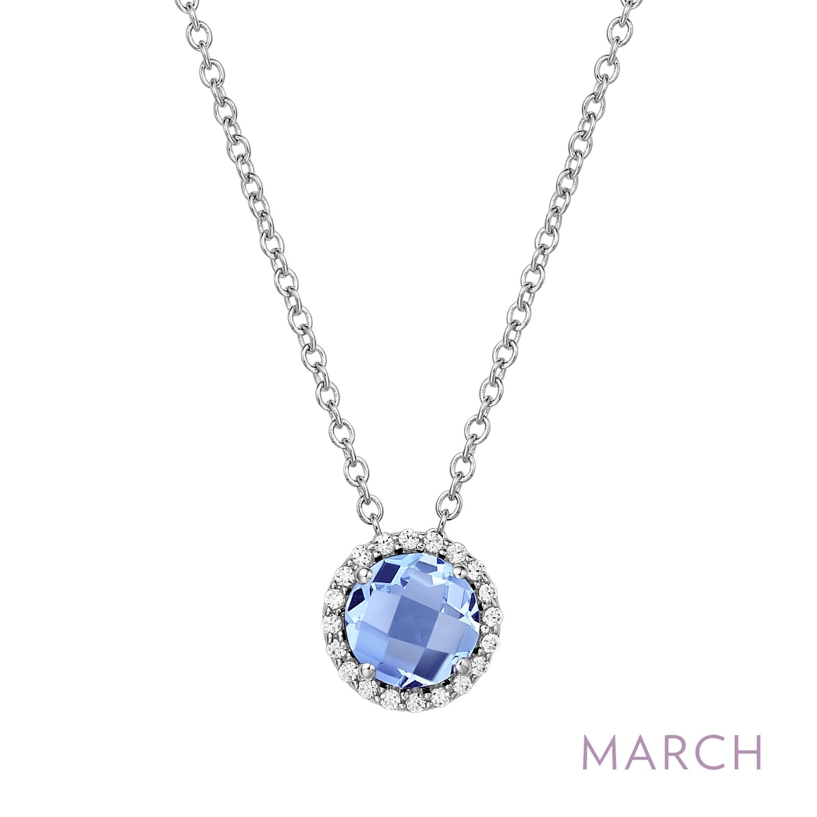 LAFONN September Birthstone Necklace BN001SAP18