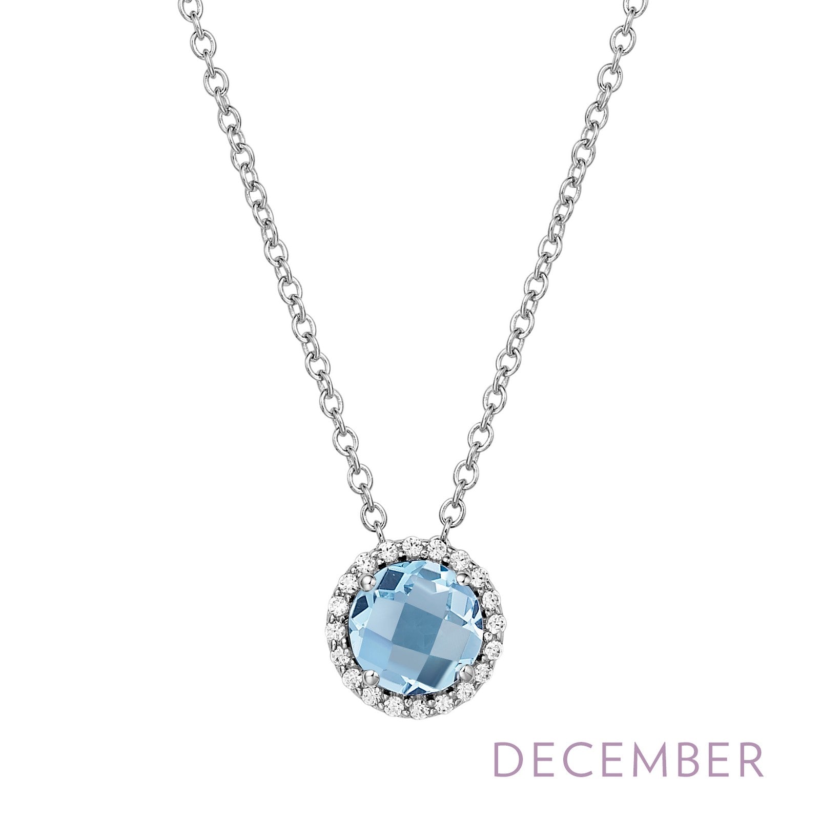 LAFONN September Birthstone Necklace BN001SAP18