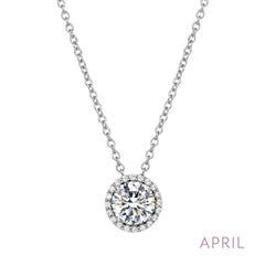 LAFONN September Birthstone Necklace BN001SAP18