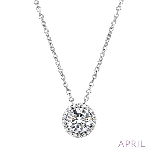 LAFONN April Birthstone Necklace BN001DAP18