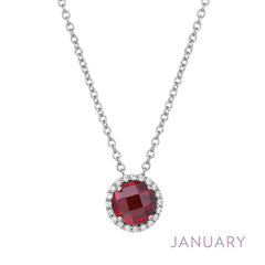 LAFONN September Birthstone Necklace BN001SAP18