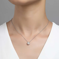 LAFONN September Birthstone Necklace BN001SAP18