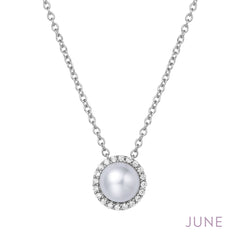 LAFONN September Birthstone Necklace BN001SAP18