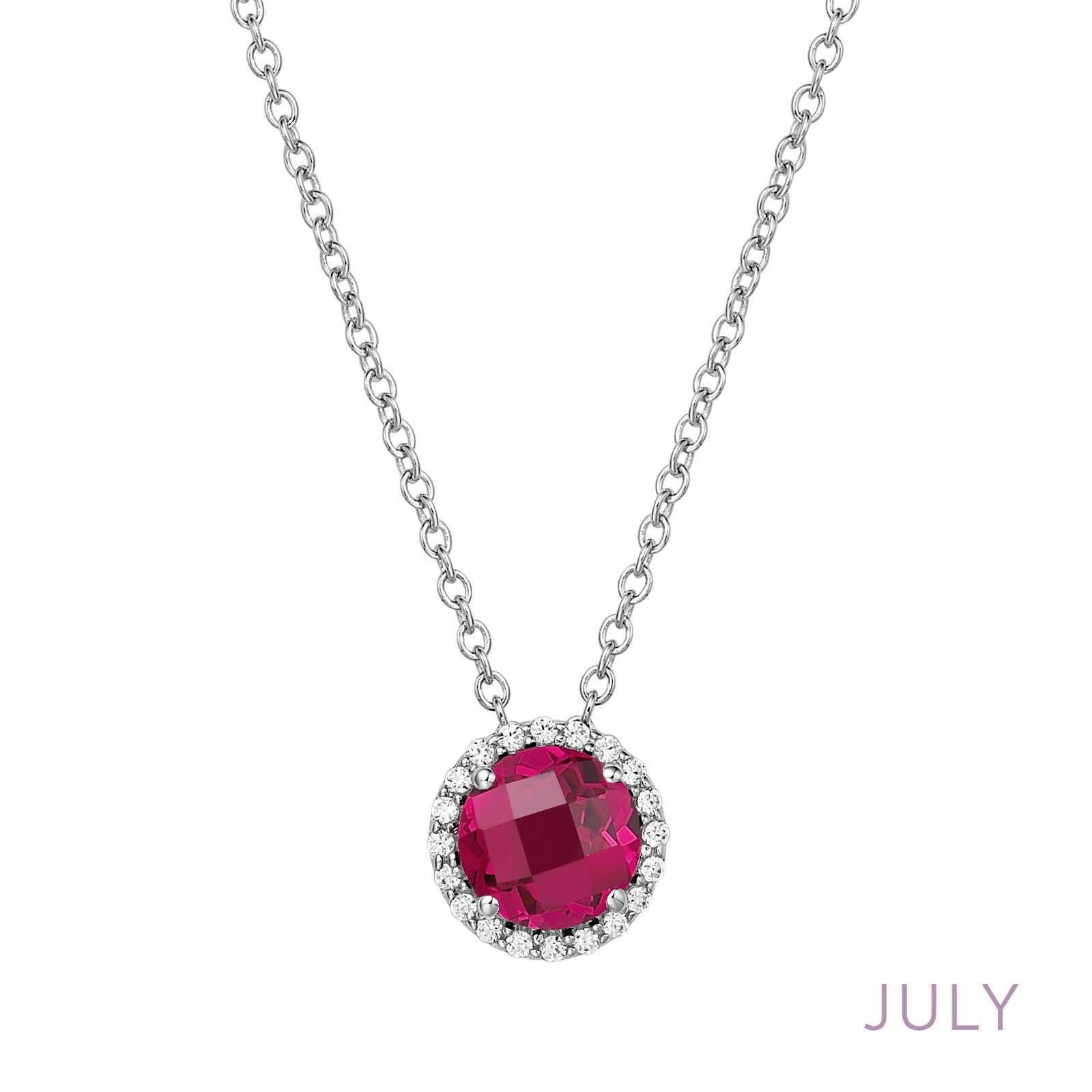 LAFONN September Birthstone Necklace BN001SAP18