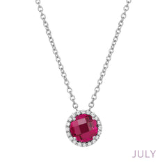 LAFONN September Birthstone Necklace BN001SAP18