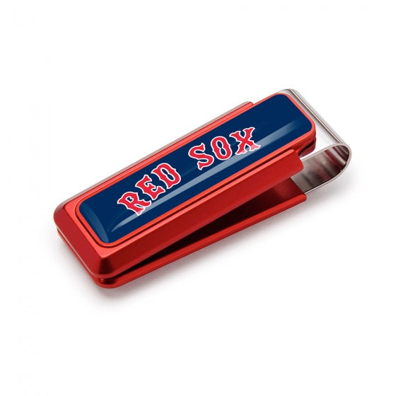 MClip Boston Red Sox Money Clip - Urethane Inlay BOS-UV2-RDA-CLUR