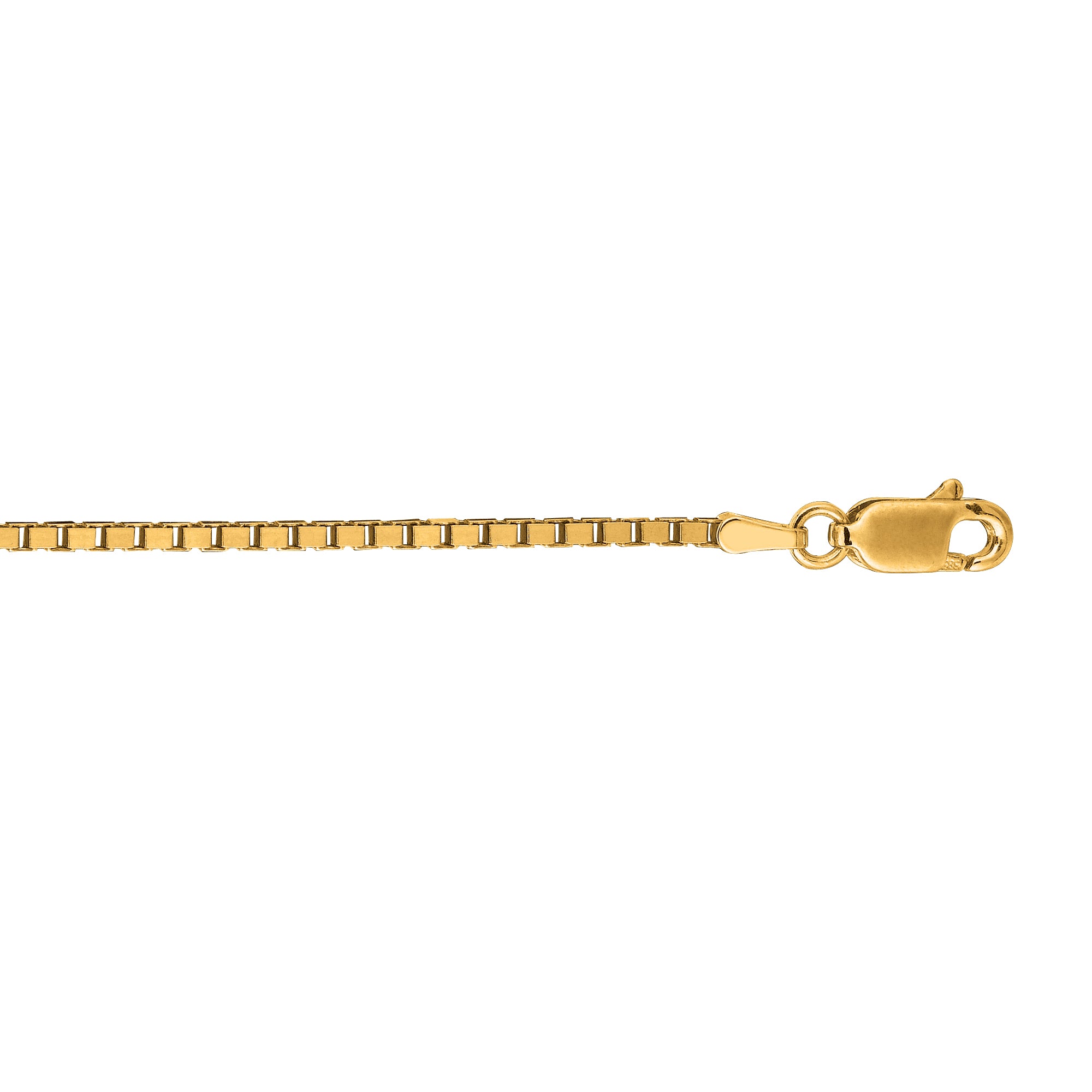Royal Chain 14K Gold 1.7mm Classic Box Chain BOX090