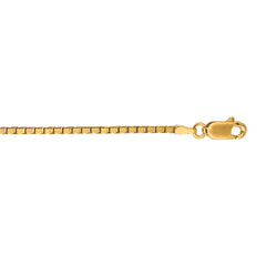 Royal Chain 14K Gold 1.7mm Classic Box Chain BOX090