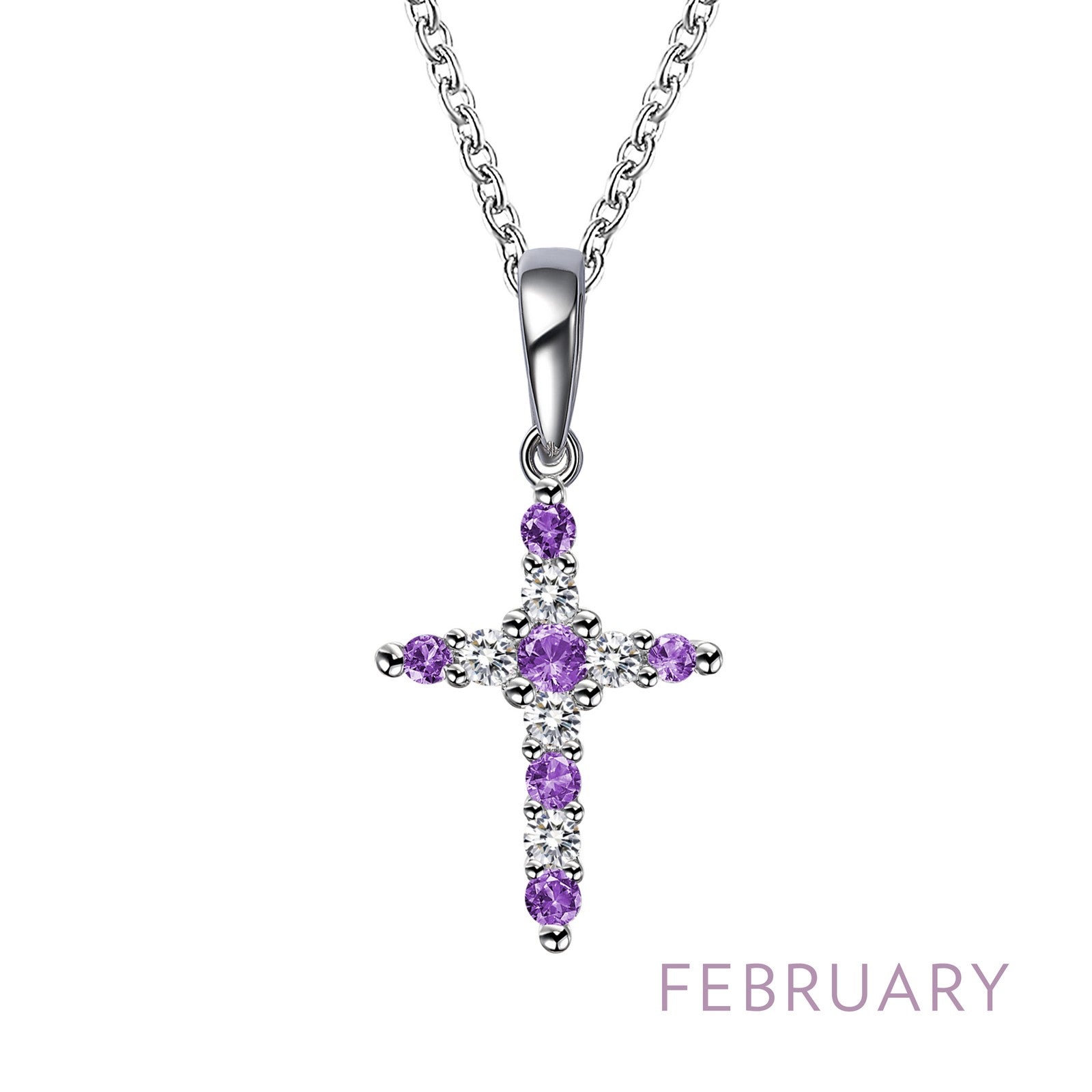 LAFONN January Birthstone Necklace BP001GNP20