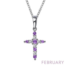 LAFONN January Birthstone Necklace BP001GNP20