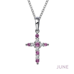 LAFONN January Birthstone Necklace BP001GNP20