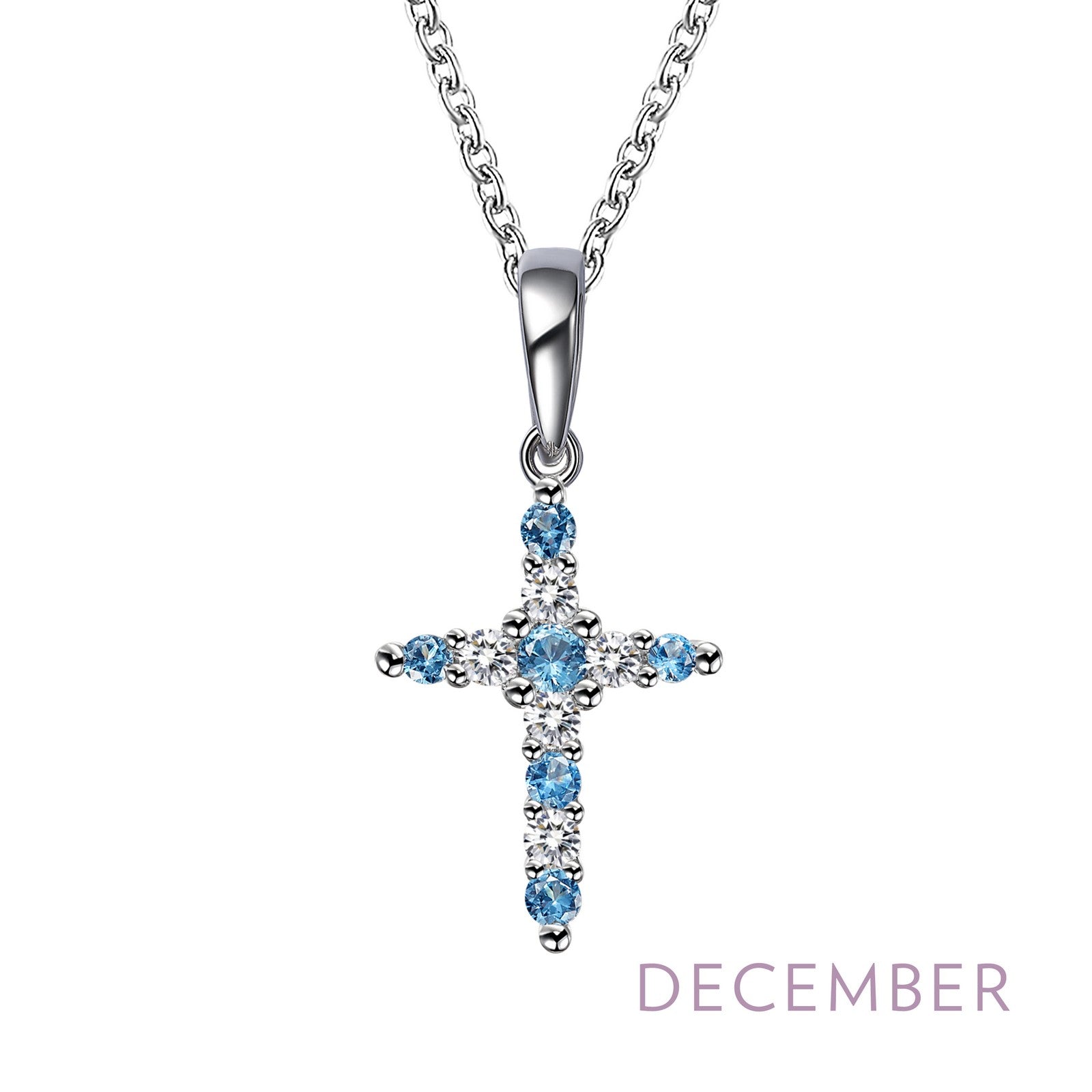 LAFONN January Birthstone Necklace BP001GNP20