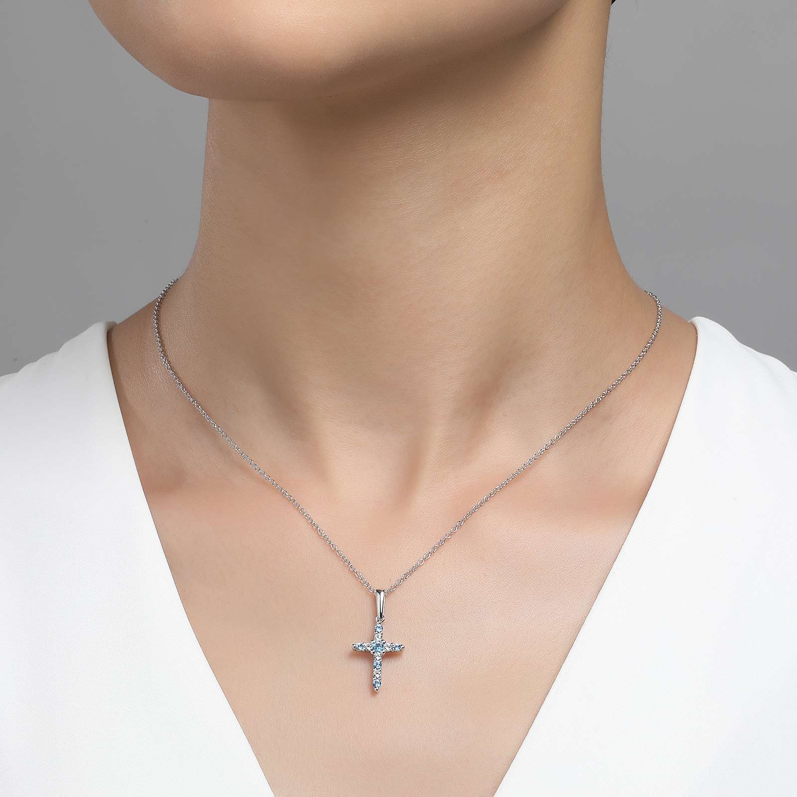 LAFONN January Birthstone Necklace BP001GNP20