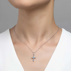 LAFONN January Birthstone Necklace BP001GNP20
