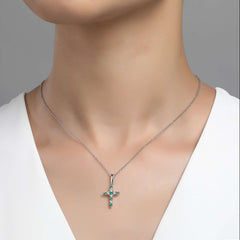 LAFONN January Birthstone Necklace BP001GNP20