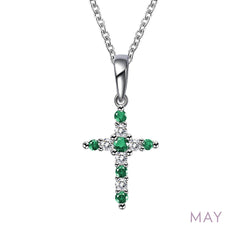 LAFONN January Birthstone Necklace BP001GNP20