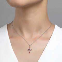 LAFONN March Birthstone Necklace BP001AQP20