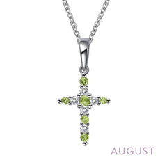 LAFONN August Birthstone Necklace BP001PDP20