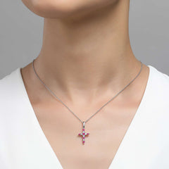 LAFONN March Birthstone Necklace BP001AQP20