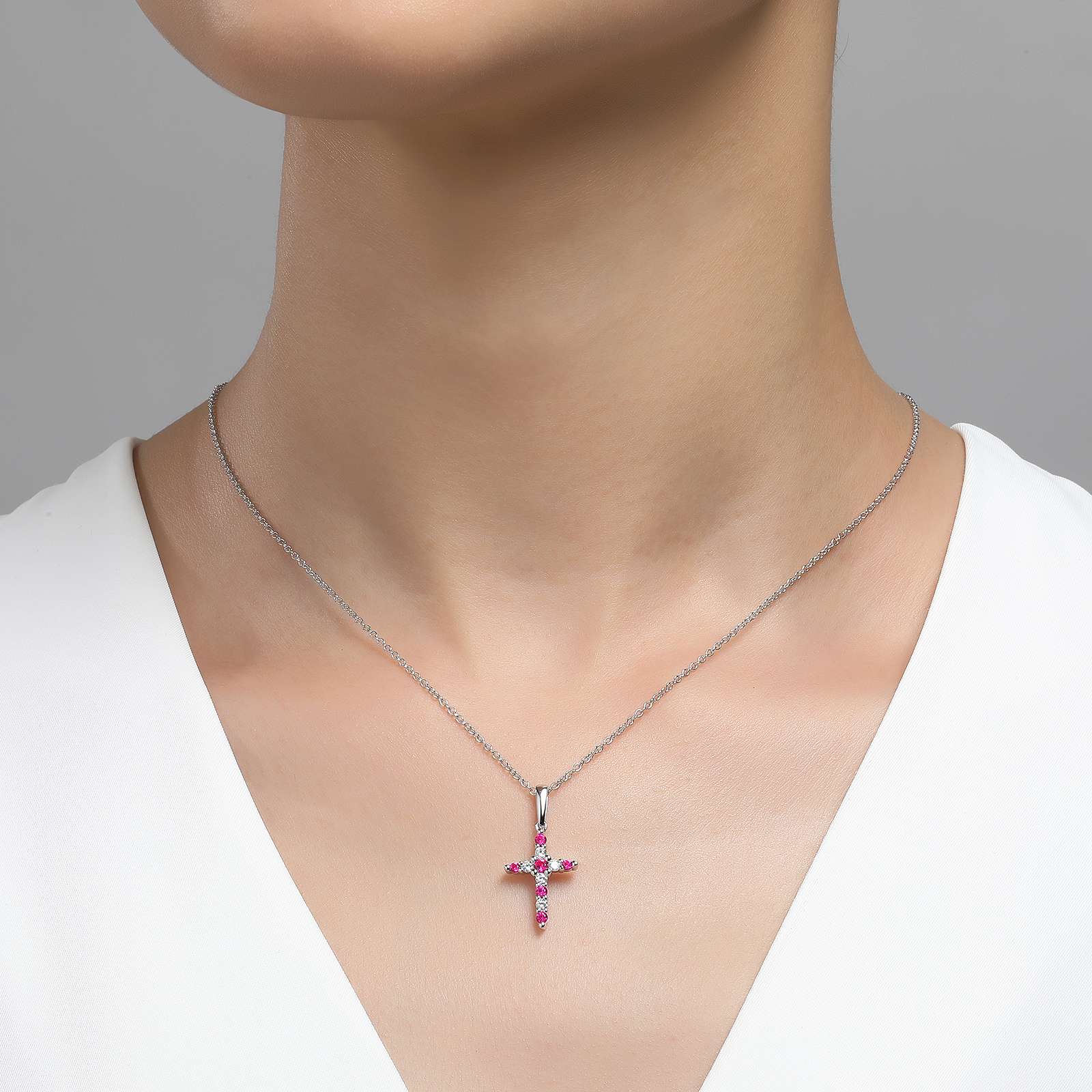 LAFONN January Birthstone Necklace BP001GNP20