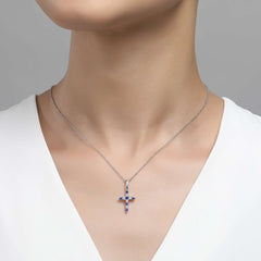 LAFONN January Birthstone Necklace BP001GNP20