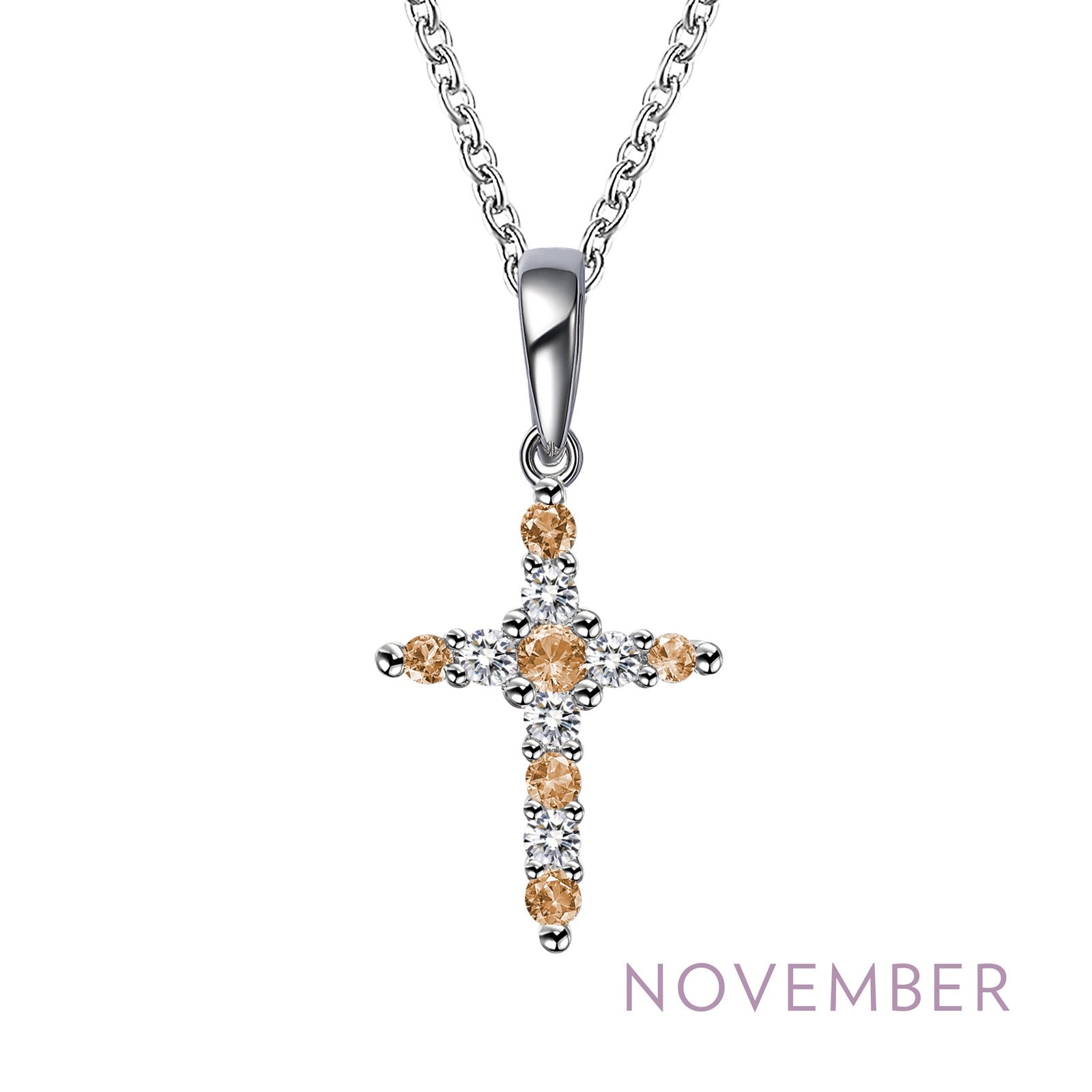 LAFONN August Birthstone Necklace BP001PDP20