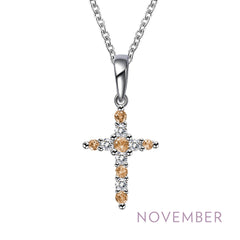 LAFONN January Birthstone Necklace BP001GNP20