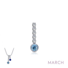LAFONN October Birthstone Love Pendant BP003TMP00