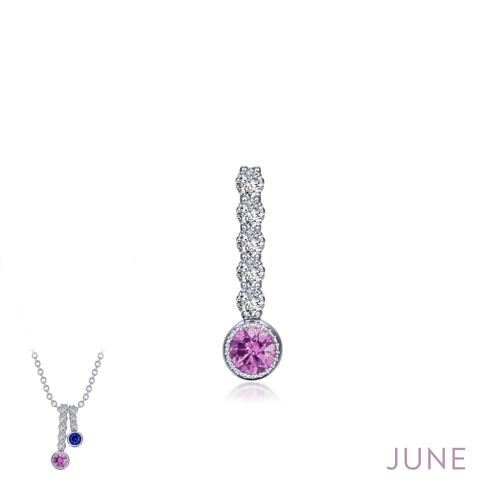 LAFONN October Birthstone Love Pendant BP003TMP00