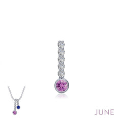 LAFONN October Birthstone Love Pendant BP003TMP00