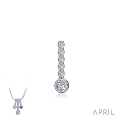 LAFONN October Birthstone Love Pendant BP003TMP00