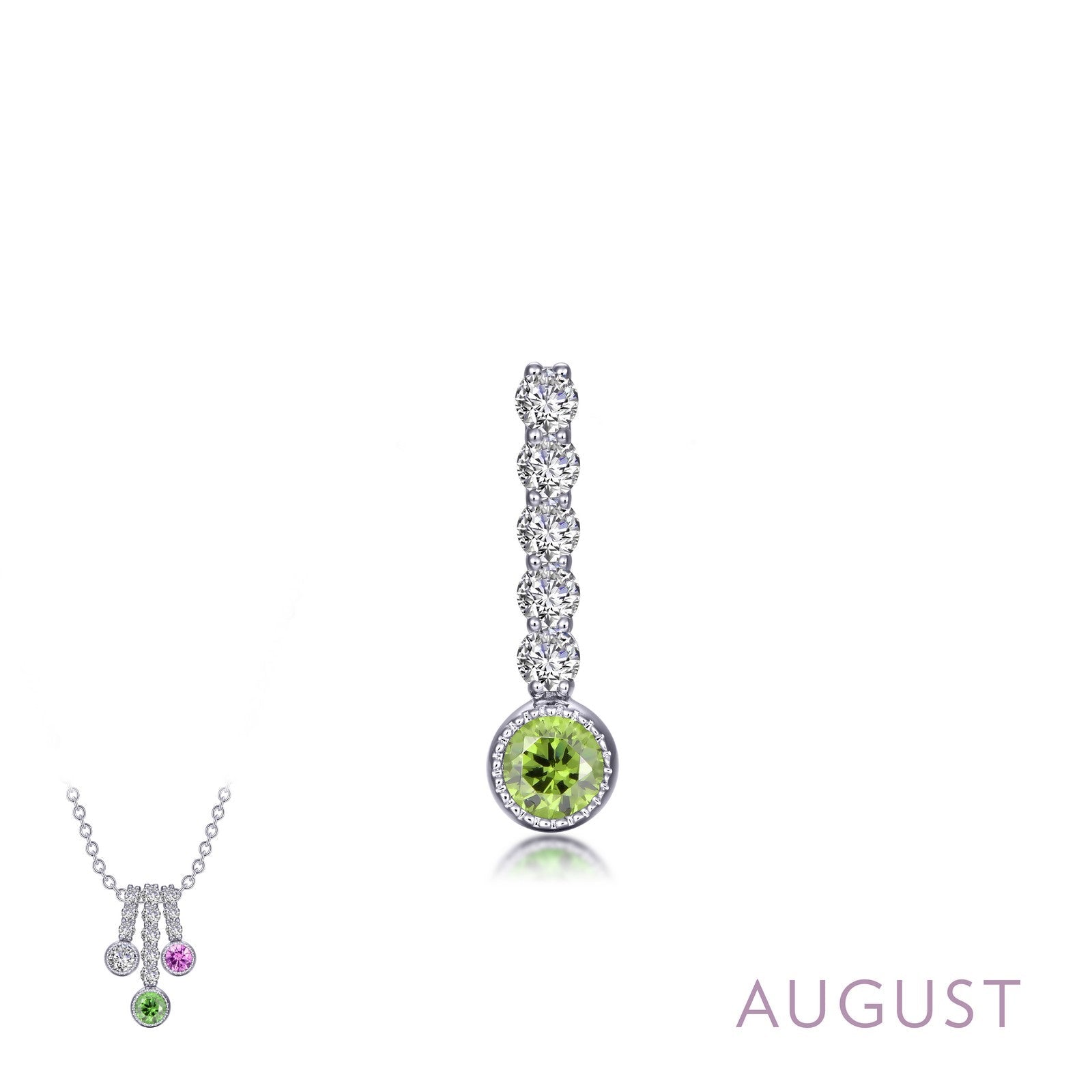 LAFONN October Birthstone Love Pendant BP003TMP00