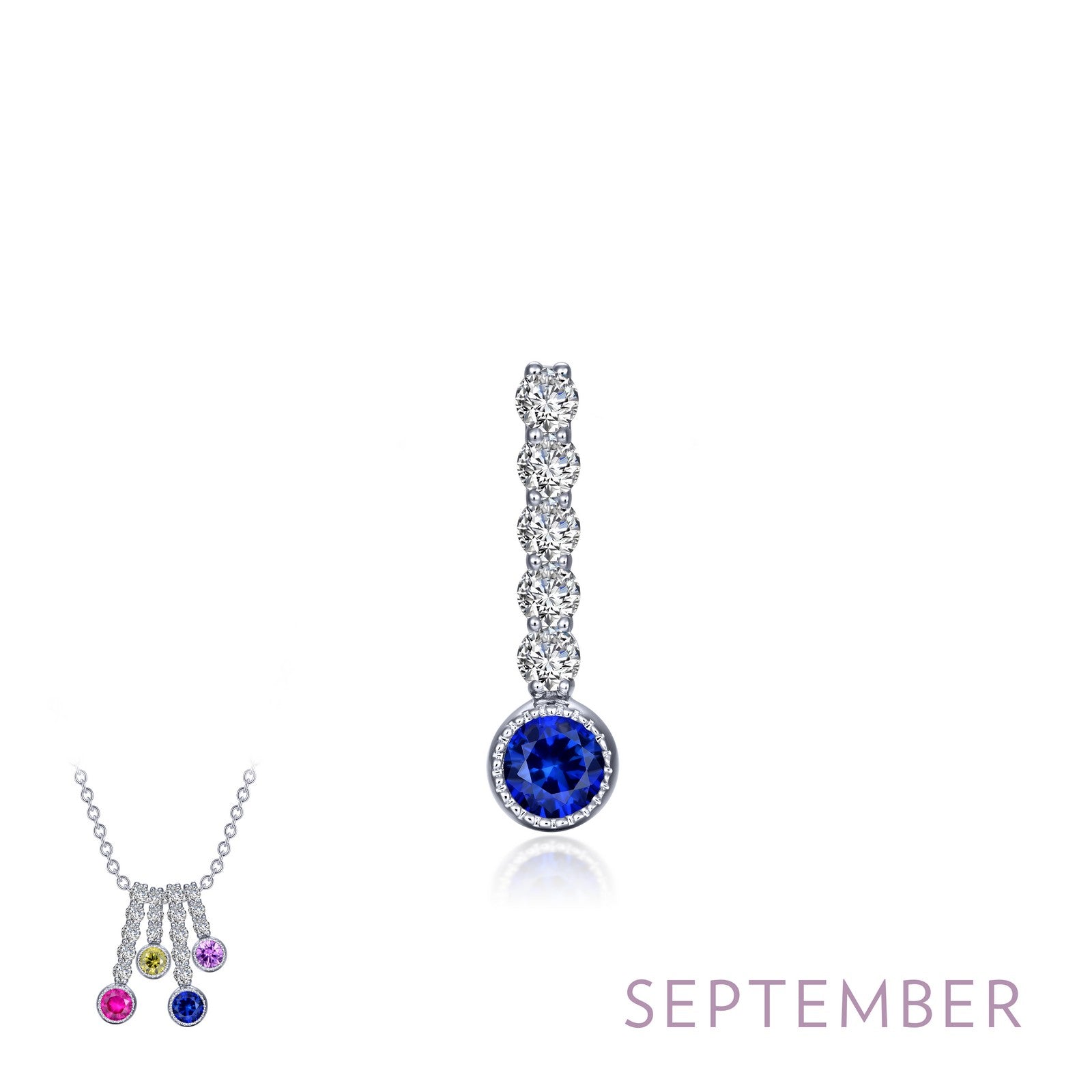 LAFONN October Birthstone Love Pendant BP003TMP00