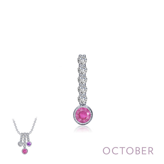 LAFONN October Birthstone Love Pendant BP003TMP00