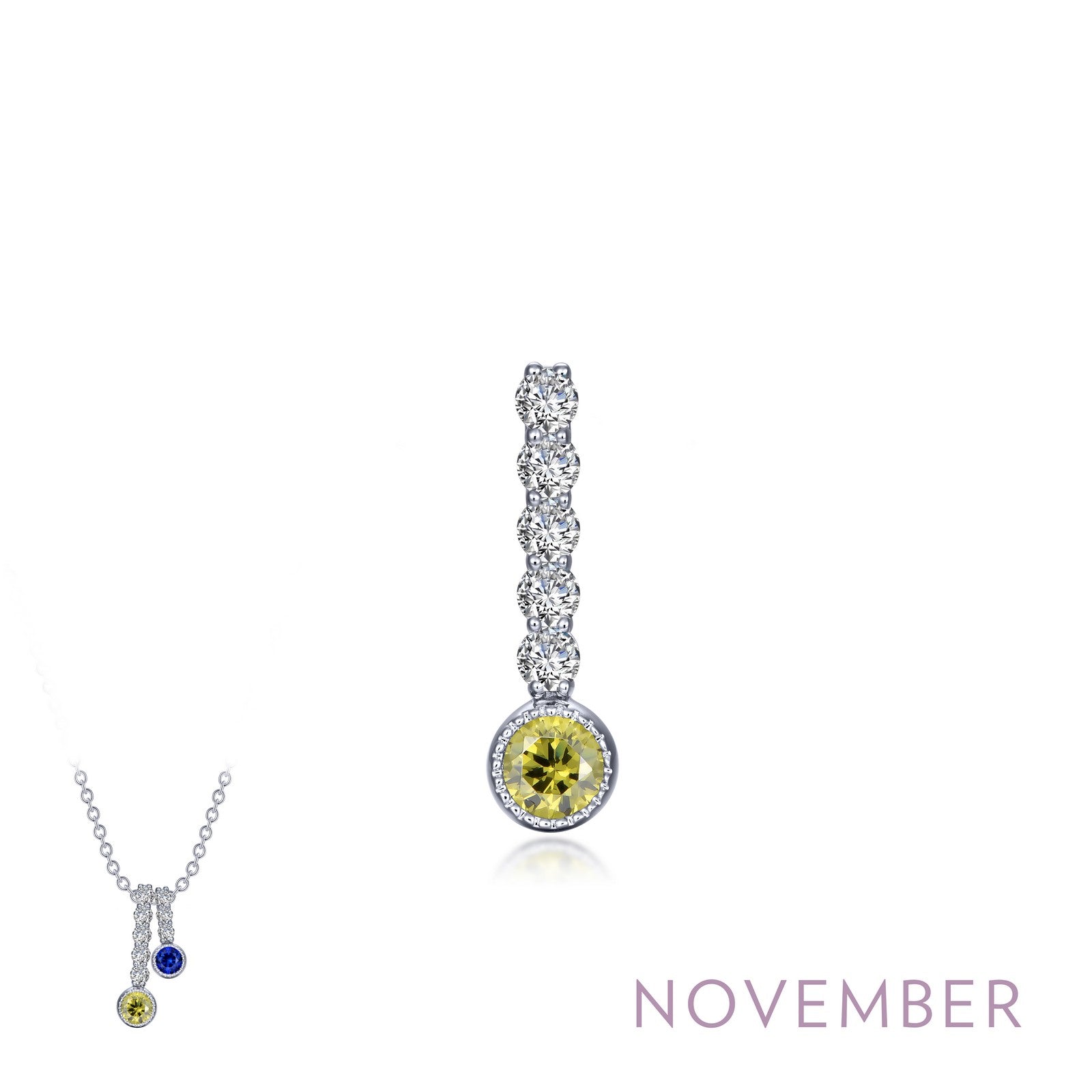 LAFONN October Birthstone Love Pendant BP003TMP00