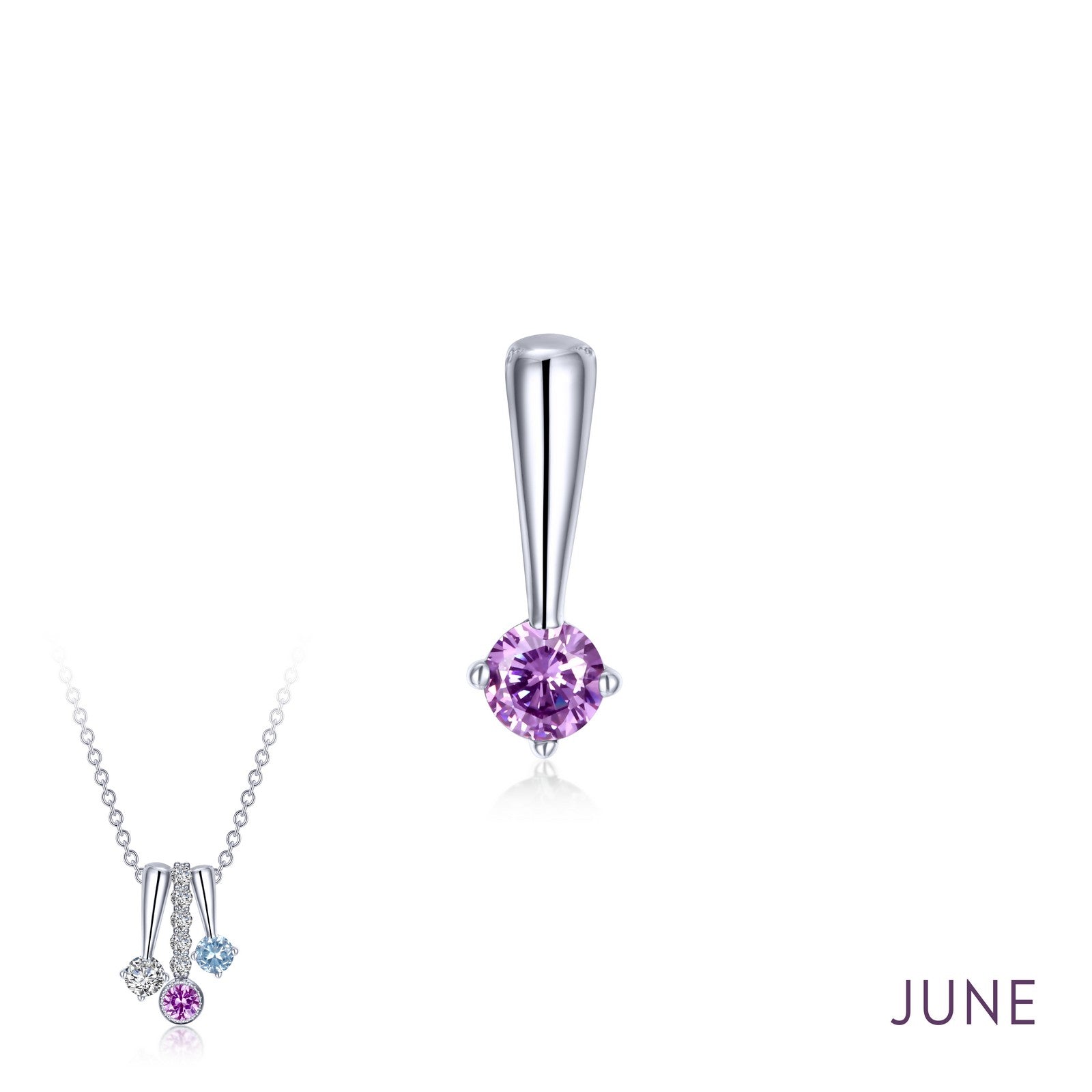 LAFONN September Birthstone Love Pendant BP004SAP00