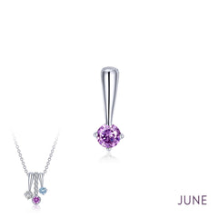 LAFONN September Birthstone Love Pendant BP004SAP00