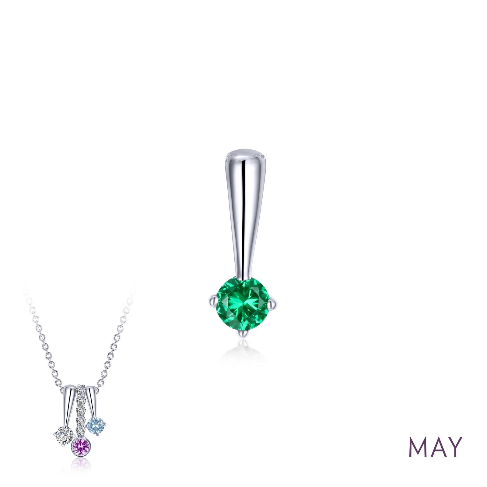 LAFONN September Birthstone Love Pendant BP004SAP00