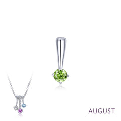 LAFONN August Birthstone Love Pendant BP004PDP00