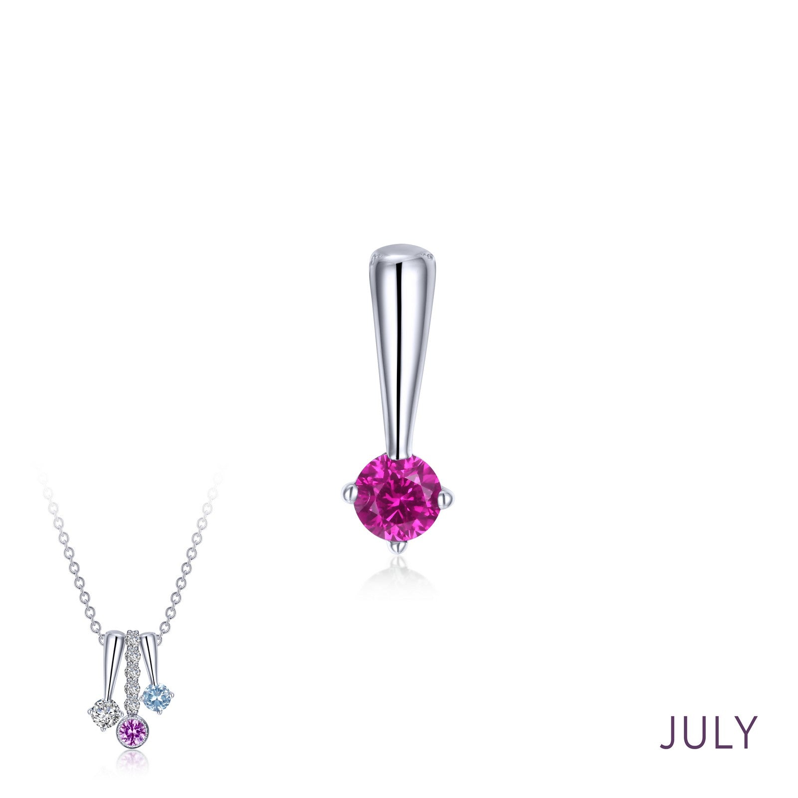 LAFONN September Birthstone Love Pendant BP004SAP00