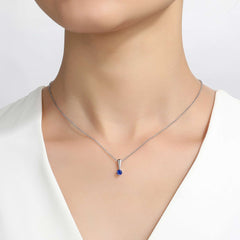 LAFONN September Birthstone Love Pendant BP004SAP00