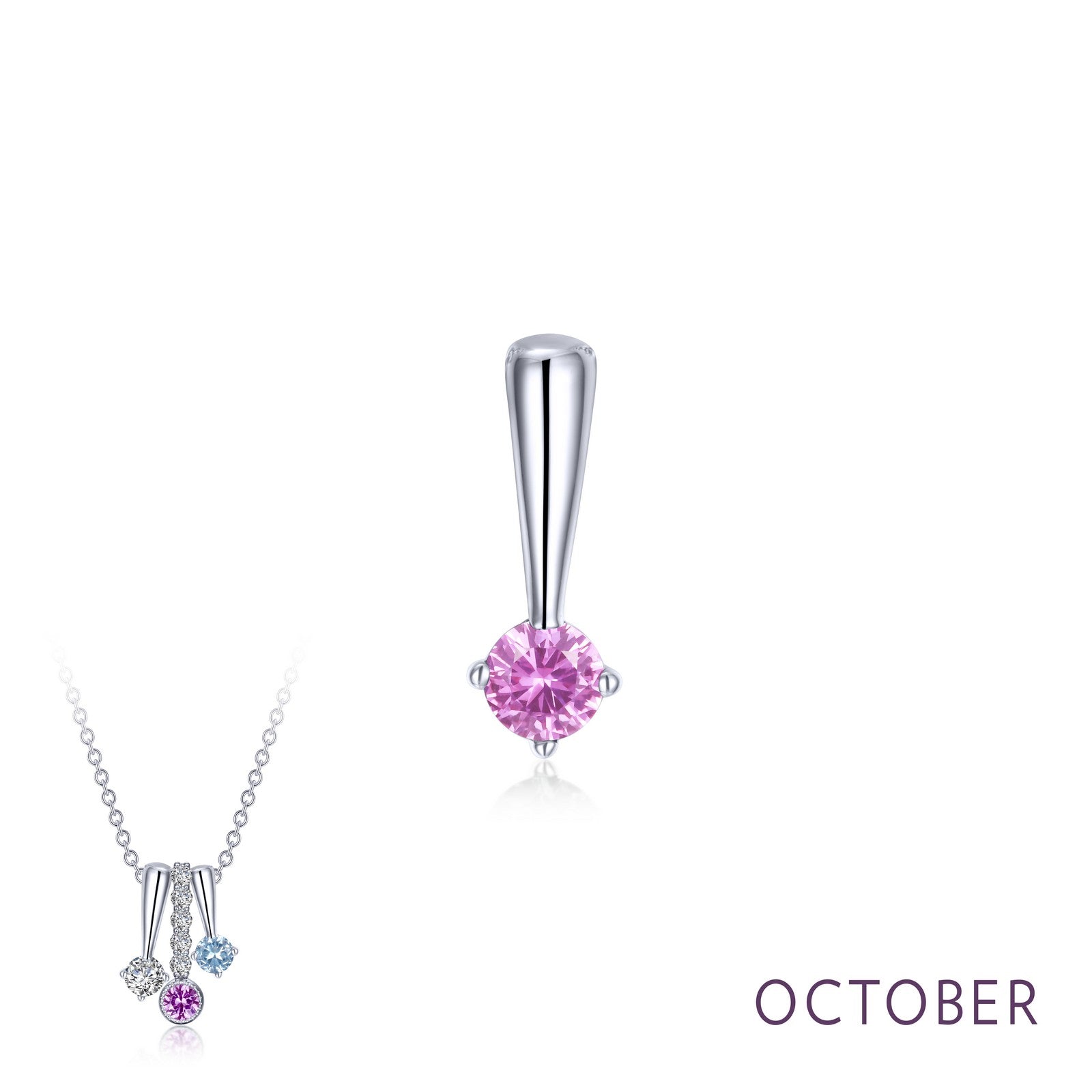 LAFONN September Birthstone Love Pendant BP004SAP00