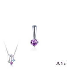 LAFONN September Birthstone Love Pendant BP005SAP00