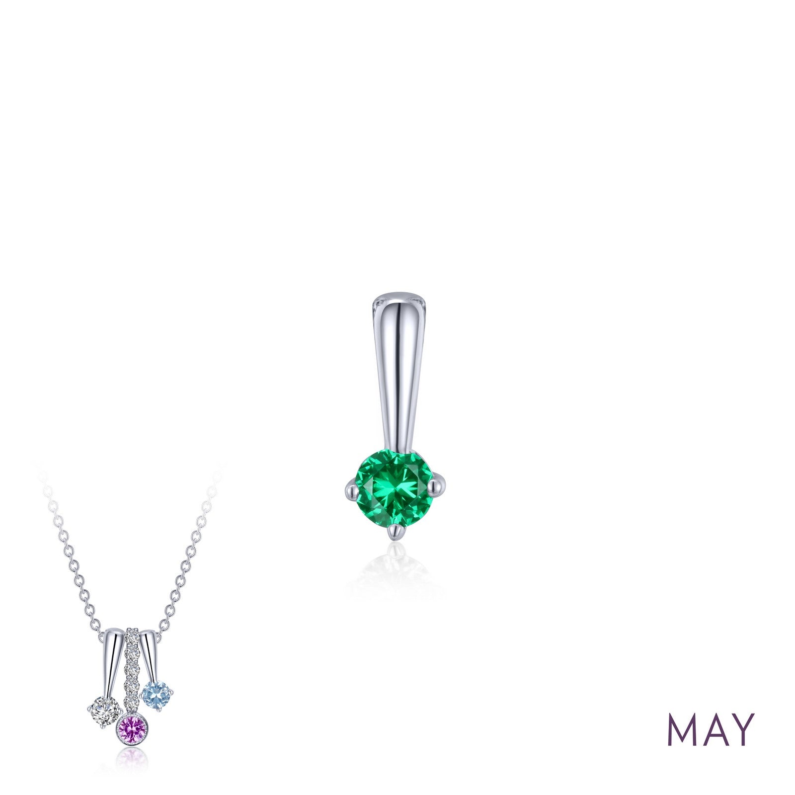 LAFONN September Birthstone Love Pendant BP005SAP00