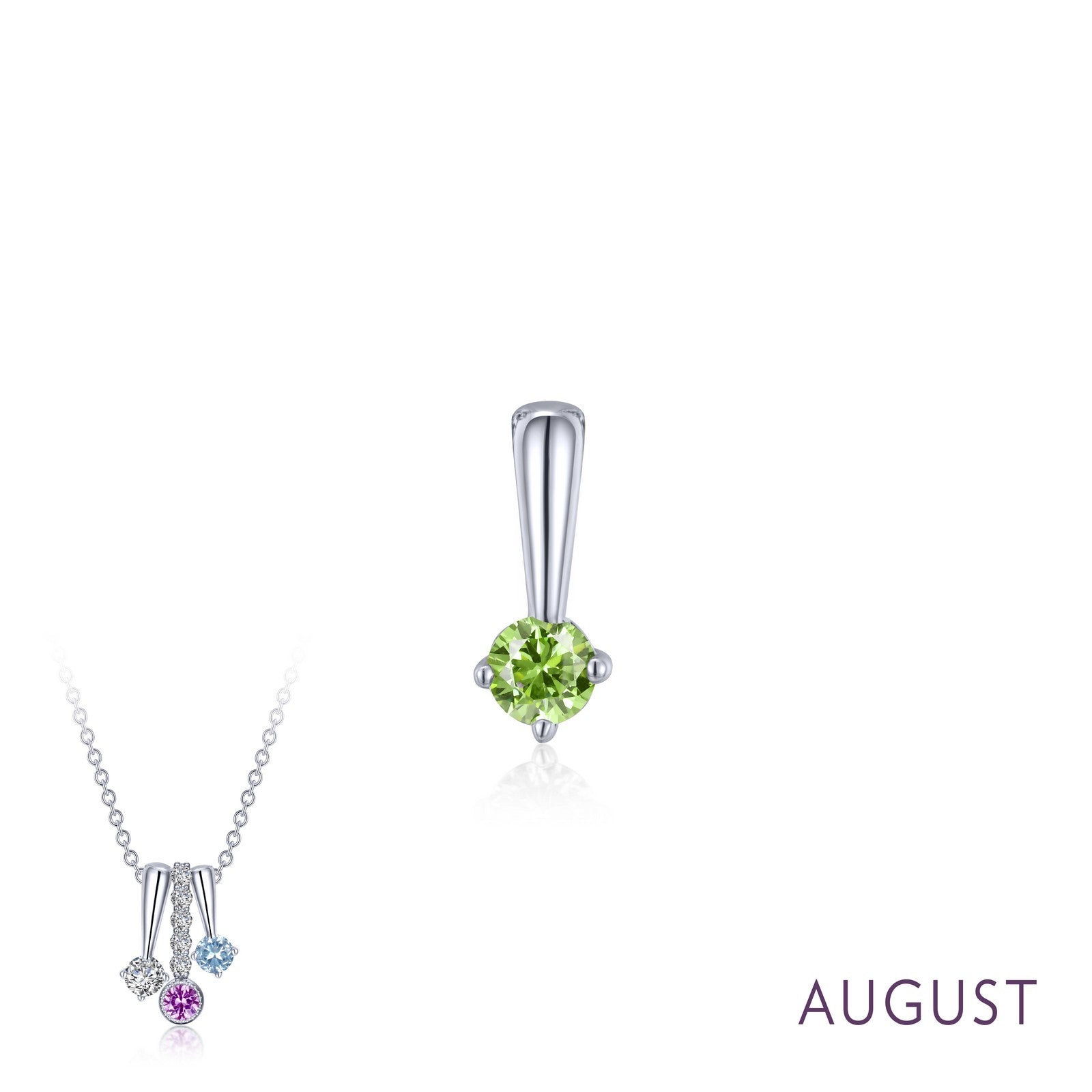 LAFONN September Birthstone Love Pendant BP005SAP00