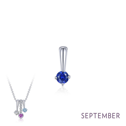 LAFONN September Birthstone Love Pendant BP005SAP00