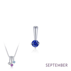LAFONN September Birthstone Love Pendant BP005SAP00
