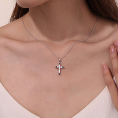 LAFONN November Birthstone Cross Necklace BP007YTP20